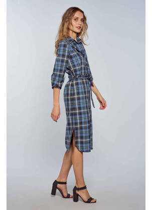Rochie midi albastru LE FABULEUX MARCEL DE BRUXELLES femeie