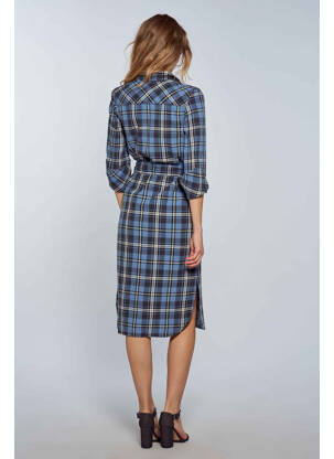 Rochie midi albastru LE FABULEUX MARCEL DE BRUXELLES femeie