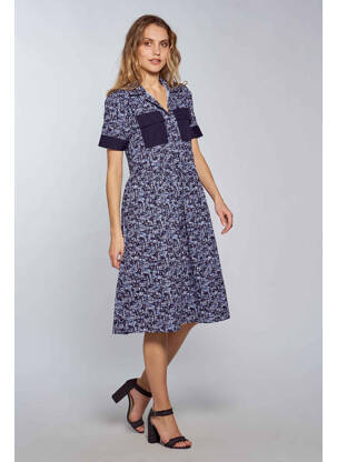 Rochie scurtă albastru LE FABULEUX MARCEL DE BRUXELLES femeie