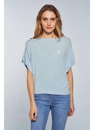 Tricou albastru LE FABULEUX MARCEL DE BRUXELLES femeie