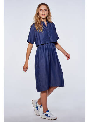 Rochie scurtă albastru LE FABULEUX MARCEL DE BRUXELLES femeie