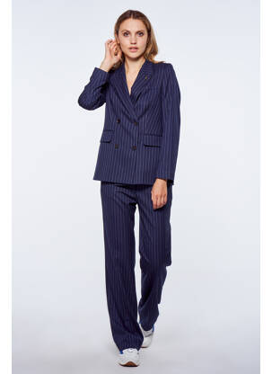 Pantalon chino albastru LE FABULEUX MARCEL DE BRUXELLES femeie