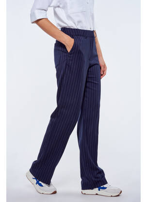 Pantalon chino albastru LE FABULEUX MARCEL DE BRUXELLES femeie