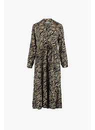 Rochie lungă negru HAILYS femeie