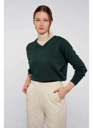 Pulover verde SUBDUED femeie