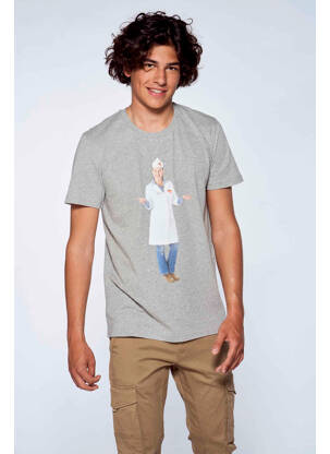 Tricou gri MORA bărbat