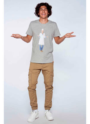Tricou gri MORA bărbat