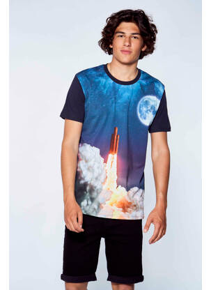 Tricou albastru MORA bărbat