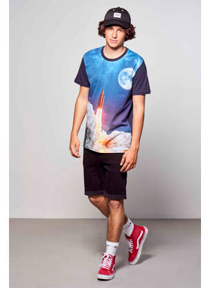 Tricou albastru MORA bărbat