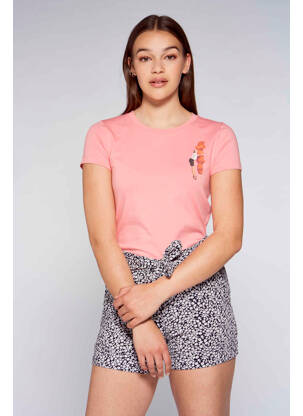 Tricou roz MORA femeie