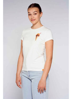 Tricou alb MORA femeie