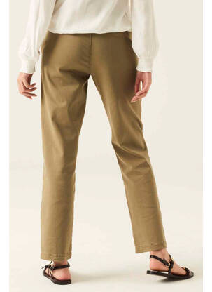 Pantalon chino verde GARCIA femeie