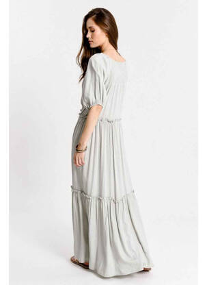 Rochie lungă bej MOLLY BRACKEN femeie
