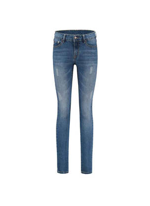 Blugi skinny albastru NIKKIE femeie