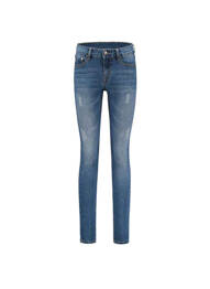 Blugi skinny albastru NIKKIE femeie