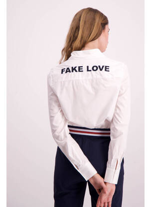 Cămașă alb NIKKIE femeie