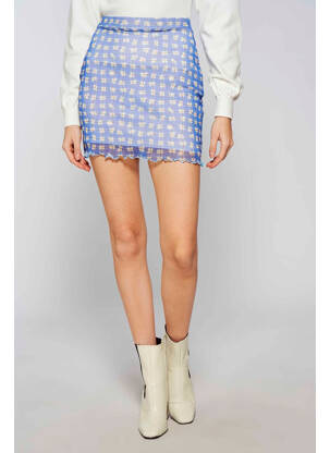 Fustă scurtă albastru DAISY STREET femeie