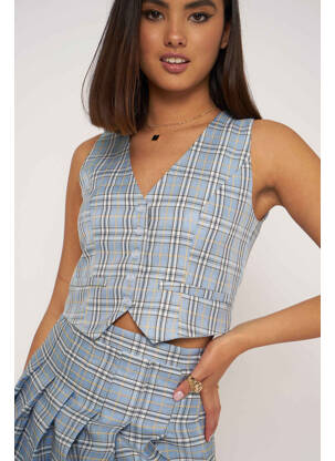 Top albastru DAISY STREET femeie