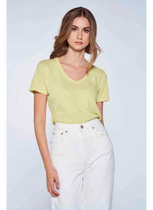 Tricou galben MEXX femeie