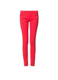 Pantalon slim roz ONLY femeie