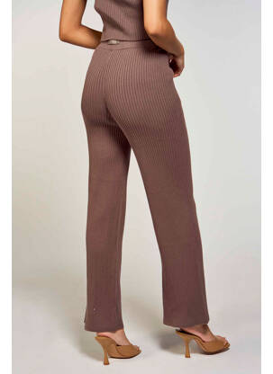 Pantalon evazat maro GUESS femeie