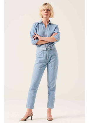 Salopetă-pantalon albastru GARCIA femeie