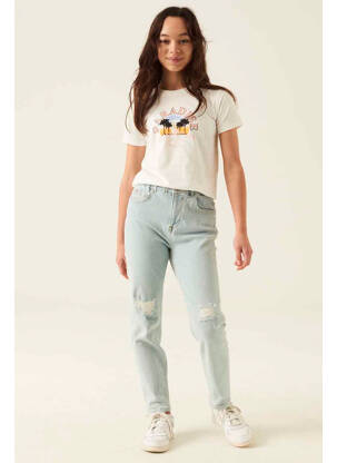 Tricou alb GARCIA fată