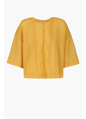 Vestă cu mâneci lungi ocre GARCIA fată