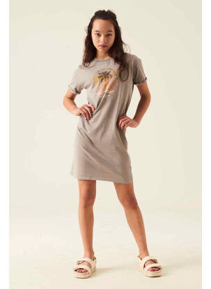 Rochie scurtă gri GARCIA fată