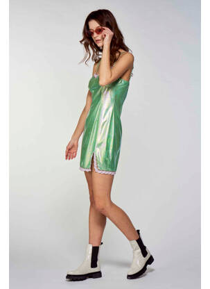 Rochie scurtă verde OGL femeie