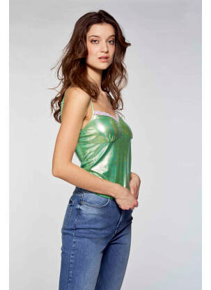 Top verde OGL femeie