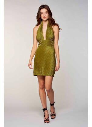 Rochie scurtă verde OGL femeie