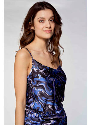 Top albastru OGL femeie