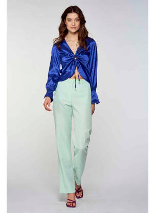 Pantalon drept albastru OGL femeie