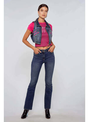Blugi bootcut albastru OGL femeie