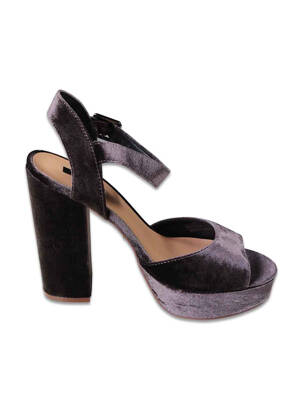 Pantofi cu toc violet ONLY femeie
