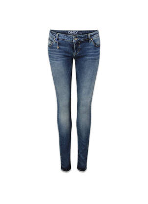 Blugi skinny albastru ONLY femeie