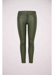 Pantalon slim verde ONLY femeie