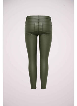 Pantalon slim verde ONLY femeie