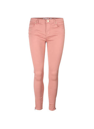 Pantalon slim roz ONLY femeie
