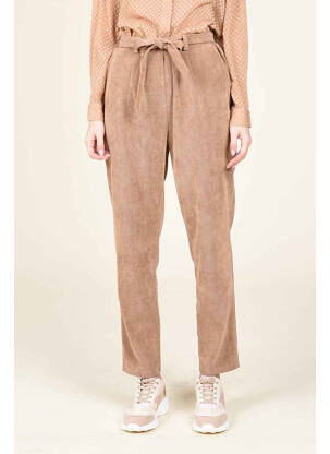 Pantalon chino maro MOLLY BRACKEN femeie