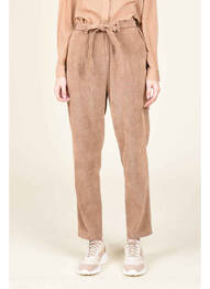 Pantalon chino maro MOLLY BRACKEN femeie