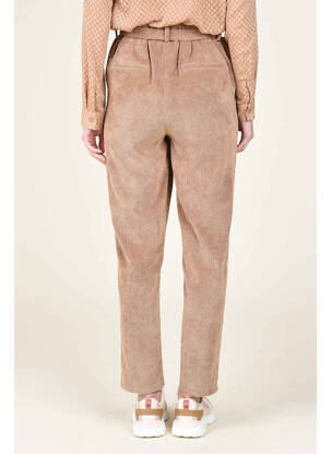 Pantalon chino maro MOLLY BRACKEN femeie