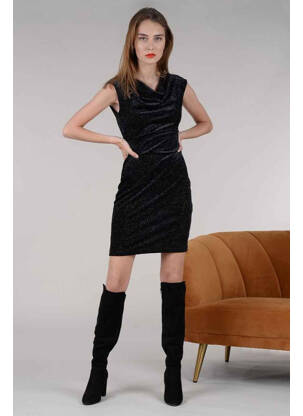 Rochie lungă negru MOLLY BRACKEN femeie