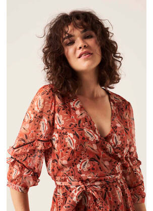 Rochie scurtă portocalie GARCIA femeie