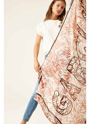 Eșarfă alb GARCIA femme