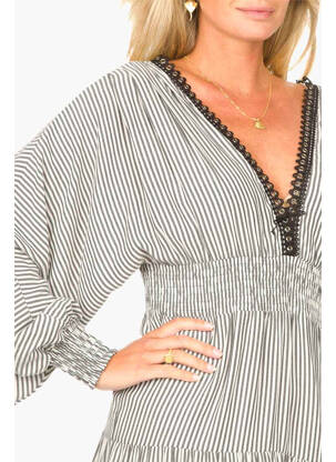Rochie scurtă bej KOCCA femeie