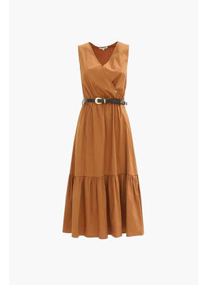 Rochie midi maro KOCCA femeie