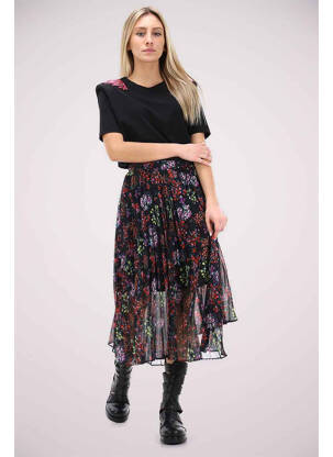 Fustă midi negru KOCCA femeie