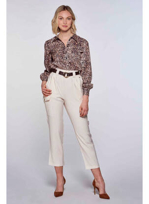 Pantalon cargo bej KOCCA femeie